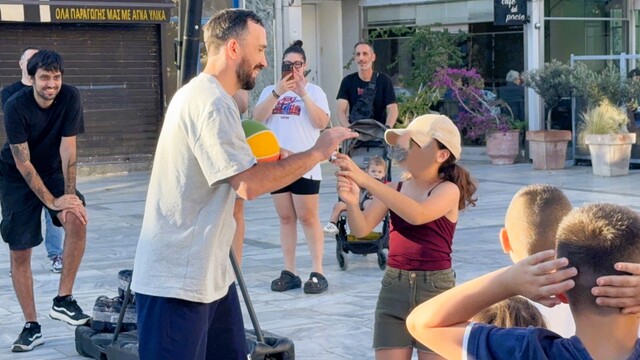 Πραγματοποιήθηκε το τρίτο Hooping for Change στην Κεντρική Πλατεία Αχαρνών