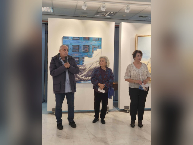 Ραφήνα: Πλήθος κόσμου στα εγκαίνια της έκθεσης στη μνήμη της Αθηνάς Λατινοπούλου
