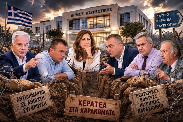 «Πόλεμος» αντιδημάρχων στην Κερατέα – Στα χαρακώματα η δημοτική αρχή