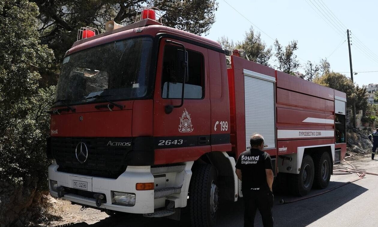 Συναγερμός στην Πυροσβεστική για πυρκαγιά σε σπίτι στον Ασπρόπυργο