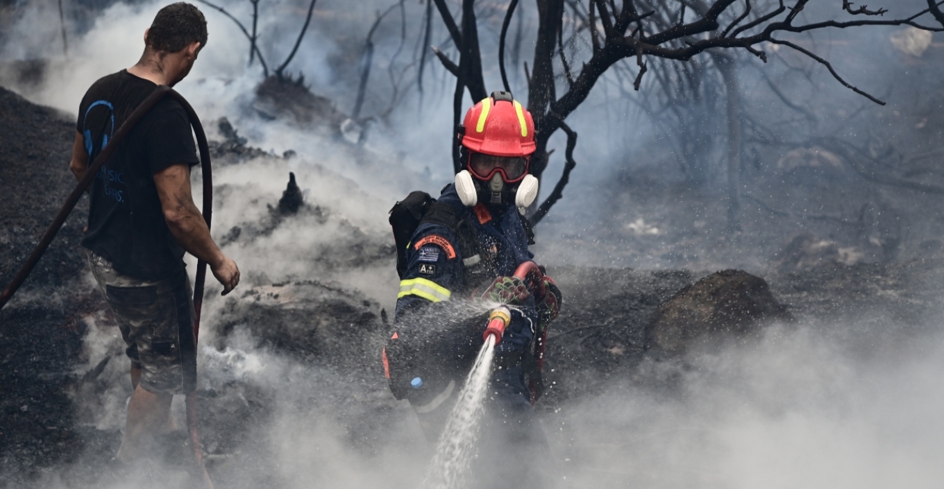 Μία σύλληψη για τον εμπρησμό στη Σταμάτα Αττικής