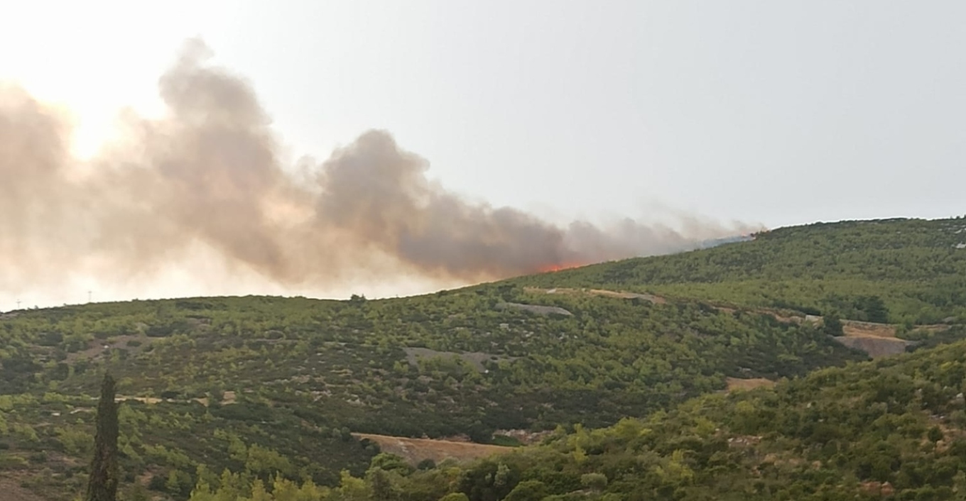 Οριοθετήθηκαν τα μέτωπα σε Γραμματικό, Βαρνάβα και Μαραθώνα - Ξεκίνησαν από κεραυνό