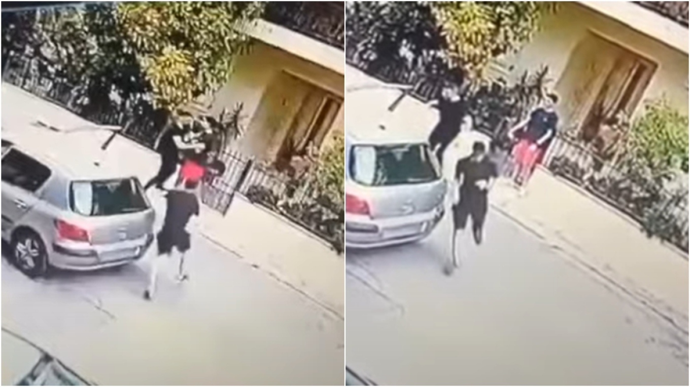 Βίντεο - ντοκουμέντο: Έβγαλαν μαχαίρι σε 17χρονο στο Ίλιον για να του κλέψουν το κινητό