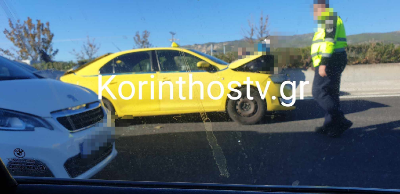 Καραμπόλα τριών αυτοκινήτων στην Αθηνών - Κορίνθου στο ύψος των Μεγάρων
