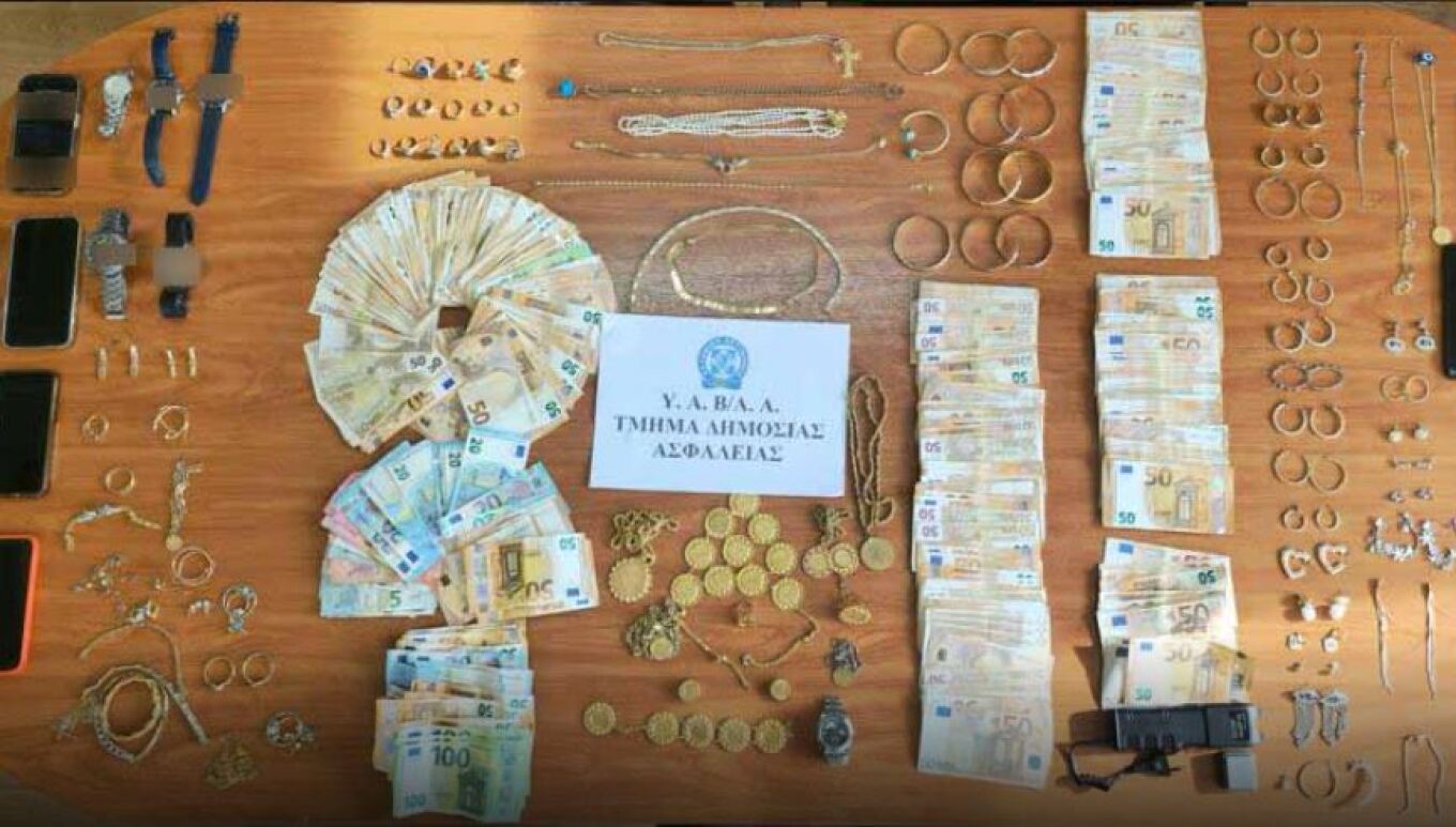 Εξαρθρώθηκε εγκληματική οργάνωση που ρήμαζε σπίτια σε Αττική με λεία πάνω από 344.000 ευρώ
