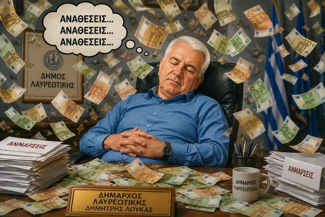 «Βροχή» αναθέσεων από τον Λουκά: €2.7000.000  ευρώ. σε οκτώ μήνες – Μισό εκατομμύριο για επισκευή οχημάτων