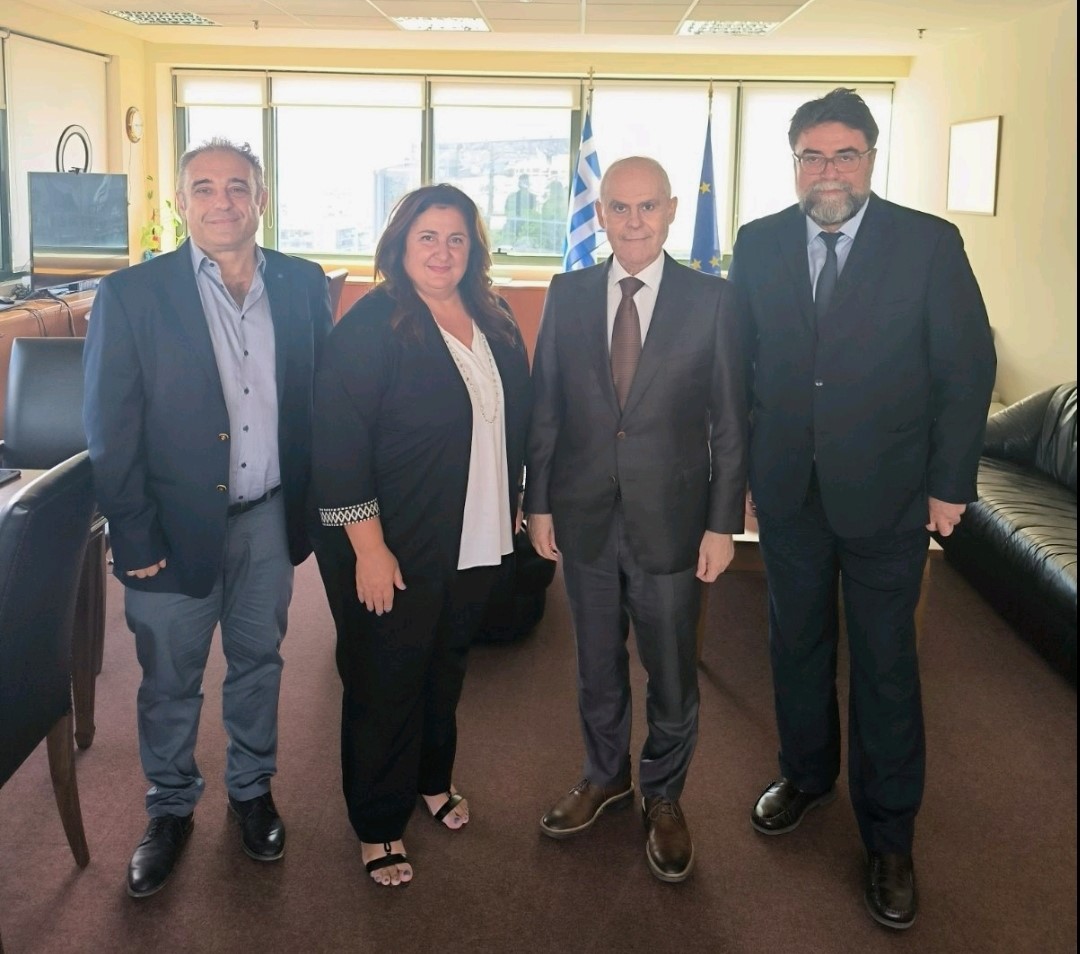 Συνάντηση της Δημάρχου Διονύσου με τον Υφυπουργό Περιβάλλοντος και Ενέργειας, Νίκο Ταγαρά και τον Υφυπουργού Υποδομών και Μεταφορών, Βασίλη Οικονόμου
