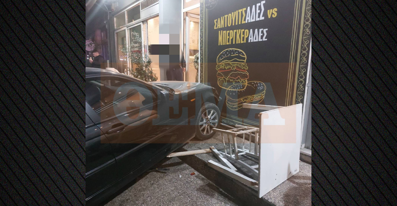 Πικέρμι: Δείτε βίντεο με τον μεθυσμένο οδηγό ταξί που χτύπησε τρία αυτοκίνητα και κατέληξε μέσα σε ψητοπωλείο