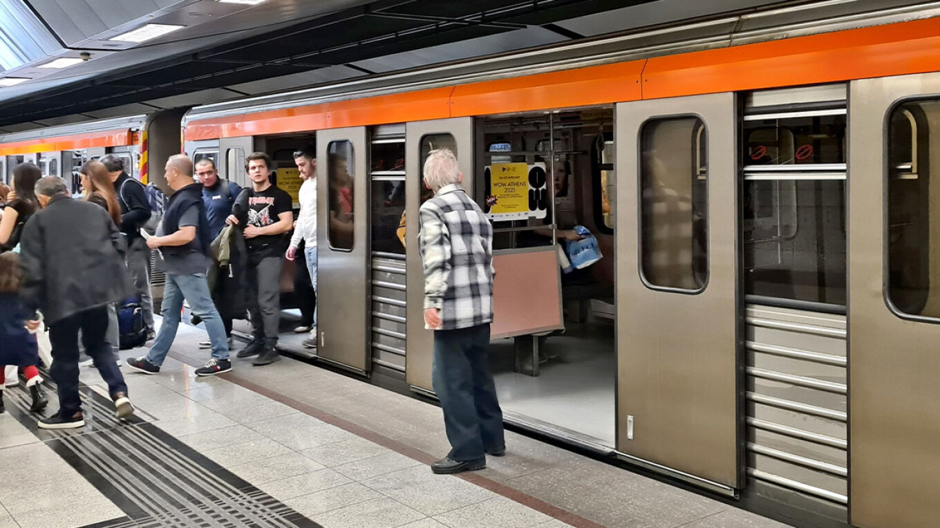 Πρόβλημα λόγω ηλεκτροδότησης στη μπλε γραμμή του μετρό στους Αμπελόκηπους, κυκλοφορία μόνο προς αεροδρόμιο
