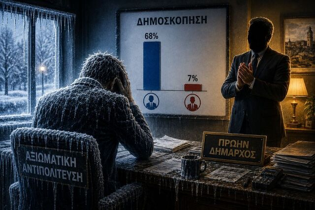 Κάτω από το πολιτικό μηδέν ο αρχηγός της αξιωματικής αντιπολίτευσης – Έκανε δημοσκόπηση, «ξέχασε» τον πρώην δήμαρχο και πάγωσε με τα ευρήματα