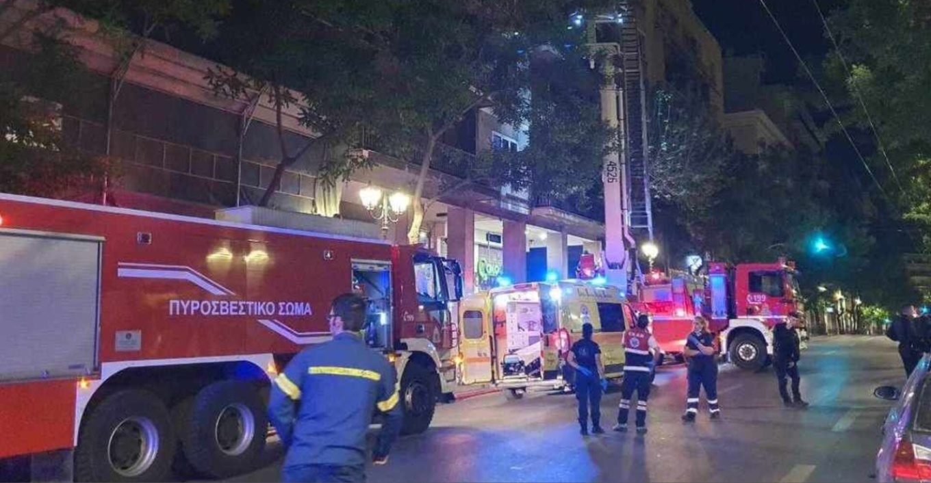 Τραγωδία στο κέντρο της Αθήνας: Δύο αδέλφια νεκρά από φωτιά σε διαμέρισμα στην Ακαδημίας
