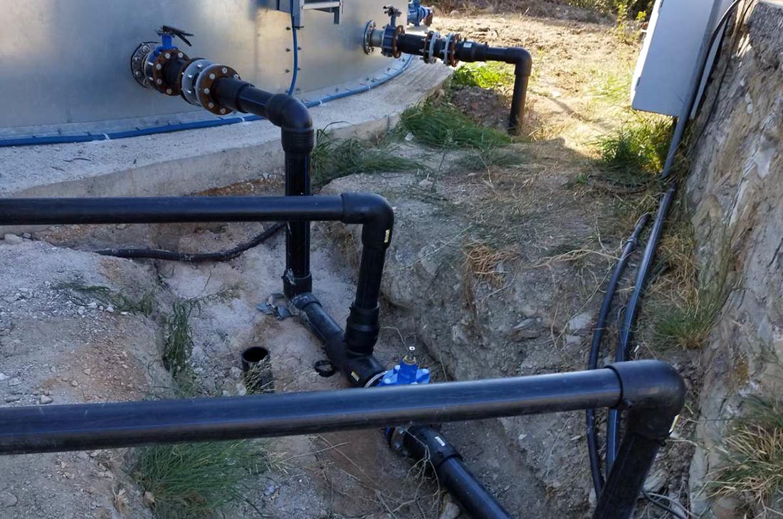 Από τη νέα δεξαμενή η υδροδότηση του Άνω Σουλίου - Oλοκληρώθηκε το έργο αντικατάστασης της παλαιάς και η σύνδεση με το δίκτυο