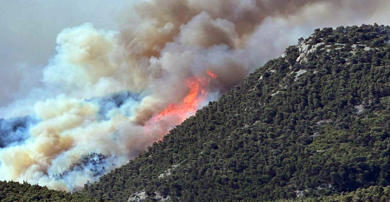 Μάχη με τις φλόγες στην Πάρνηθα για να σωθεί ο Εθνικός Δρυμός