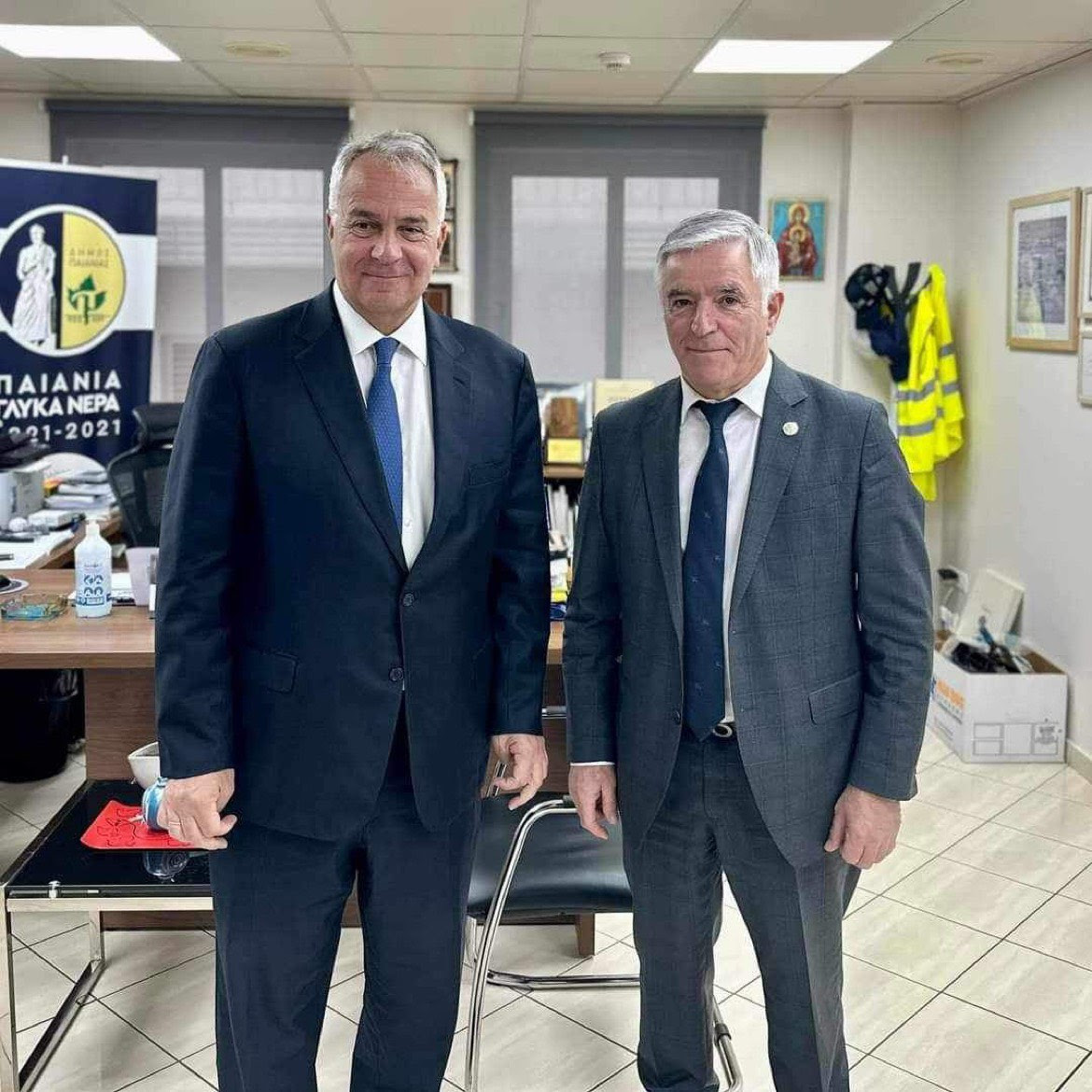 Δήμος Παιανίας: Συνάντηση του Ισίδωρου Μάδη με τον Μάκη Βορίδη - Στο επίκεντρο τα μείζονα ζητήματα του δήμου