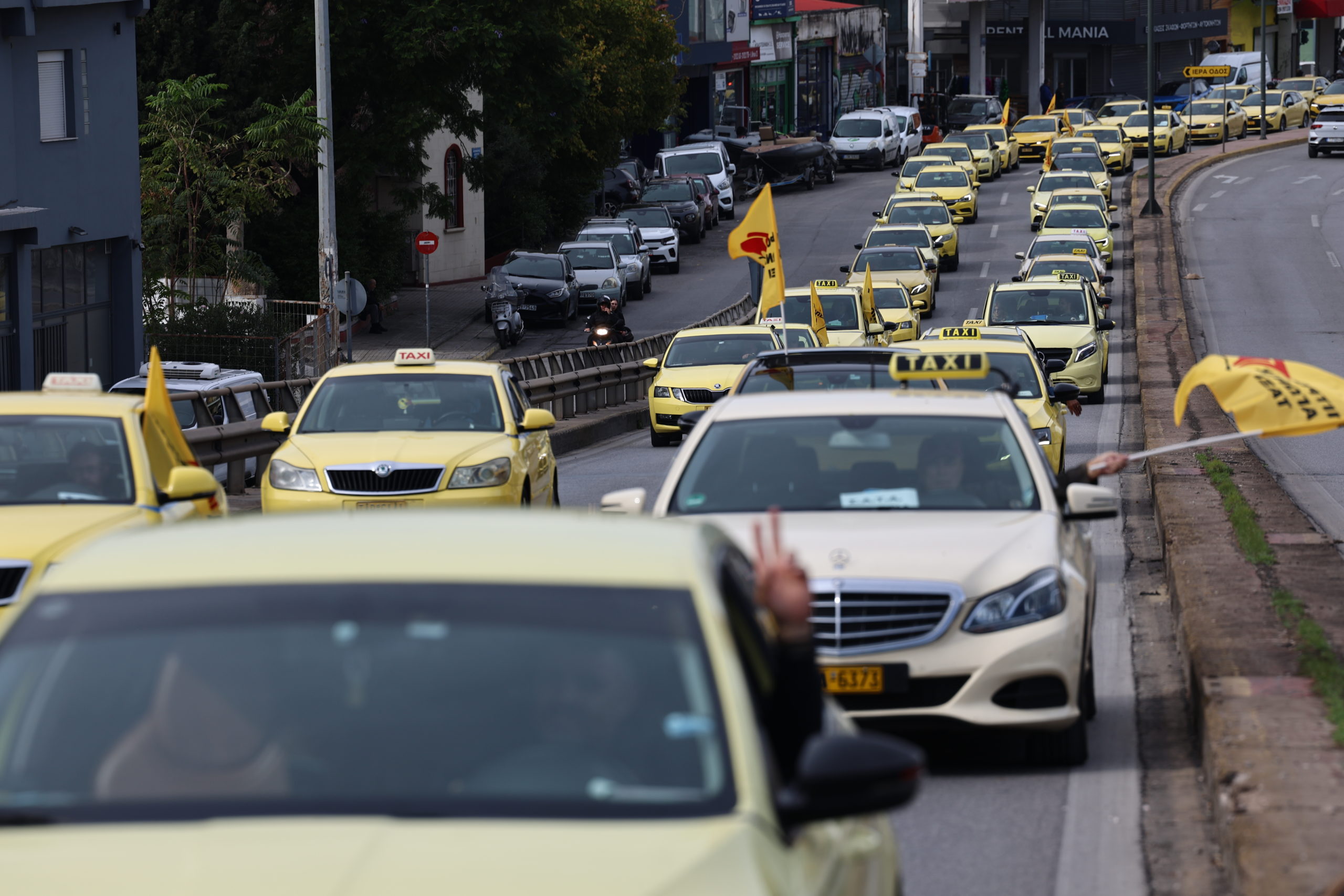 Xωρίς ταξί η Αθήνα σήμερα και αύριο λόγω 48ωρης απεργίας