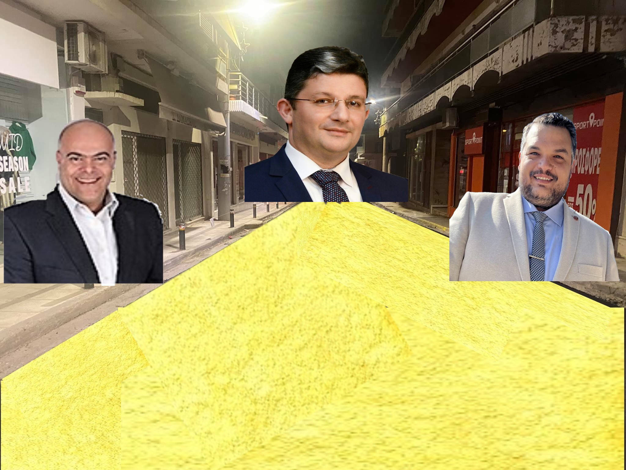 Τι γίνεται με τους δρόμους από «χρυσάφι» που στρώνει ο Βρεττός; Συνυπεύθυνοι οι αντιδήμαρχοι κ.κ. Μιχάλης Βρεττός-Νίκος Δαμάσκος