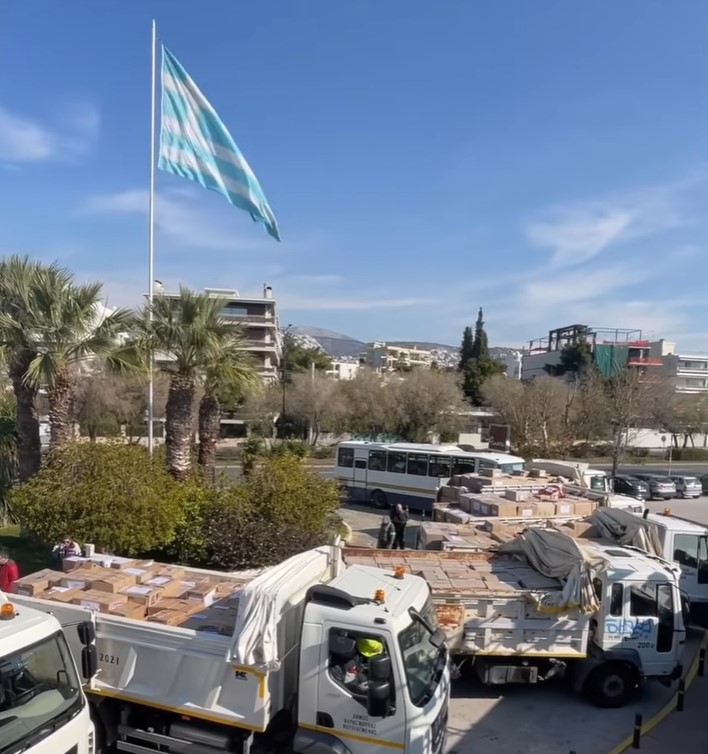 Γρηγόρης Κωνσταντέλλος: "Με την βοήθεια όλων σας, συγκεντρώσαμε 11 τόνους ανθρωπιστικής βοήθειας για τον δοκιμαζόμενο λαό της Τουρκίας" (Video)
