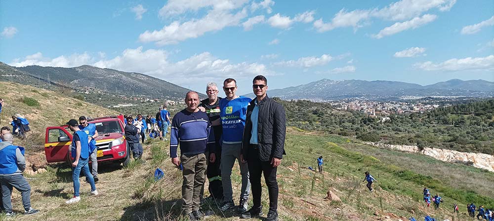 Δήμος Παιανίας: Επιπλέον 500 νέα δέντρα στην παλαιά χωματερή με την στήριξη της ΚΑΥΚΑΣ
