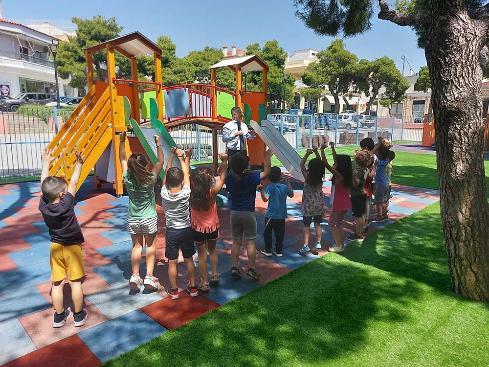 Δήμος Παιανίας: Ολοκληρώθηκε η ανάπλαση στο 4ο Νηπιαγωγείο